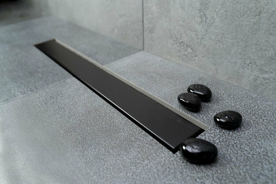 Душевой лоток Pestan Confluo Frameless Line 950 Black Matte решетка - черное матовое стекло/хром матовый 13701323