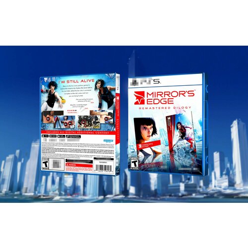 Mirrors Edge Remastered Dilogy / Эксклюзивная Обложка для Кейса PS5