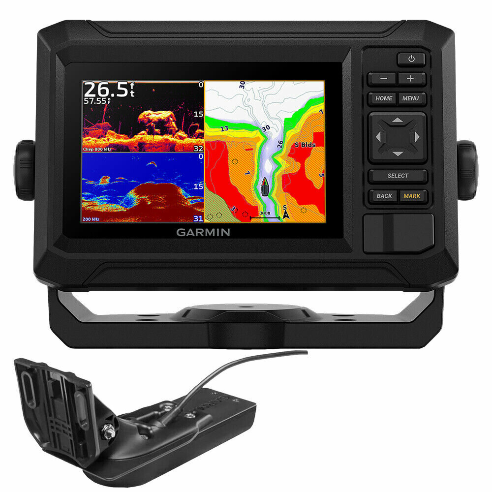 Картплоттер Garmin ECHOMAP UHD2 53cv с датчиком GT20-TM