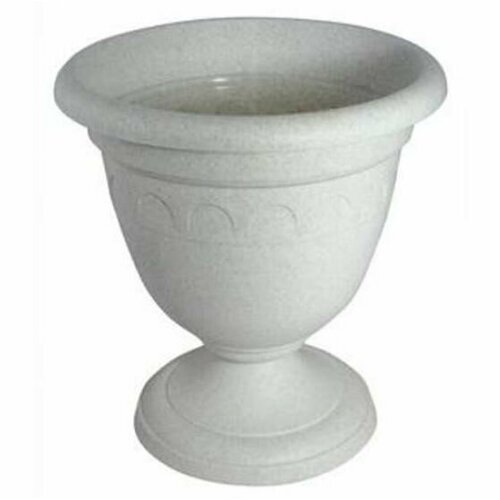 Вазон высокий Колывань 1,7л. Д18см мрамор , 1шт.