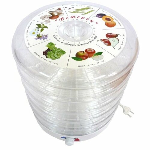Сушилка для овощей и фруктов Спектр-прибор Ветерок-5 цв упаковка прозрачный 432500₽
