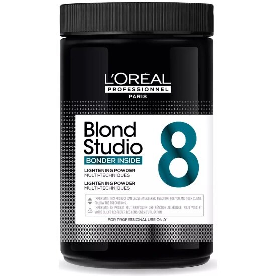 Обесцвечивающая пудра для мультитехник с бондингом L`oreal Professionnel Blond Studio Platinum, 500 г