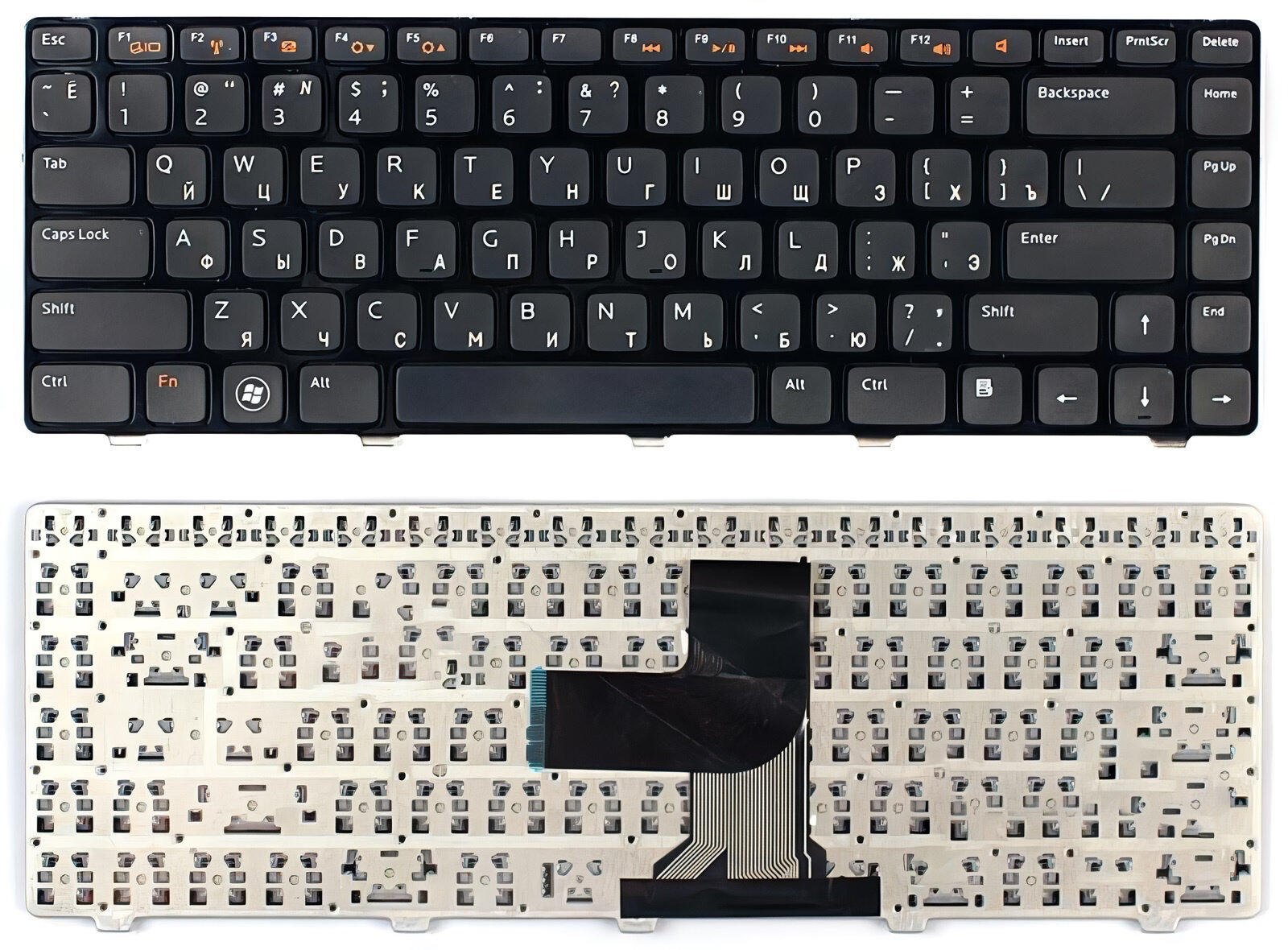Клавиатура для ноутбука Dell N4110 M5050 N5040 p/n: NSK-DX0SW, NSK-DX0BQ, 9Z. N5XSW.00R, 032J3M
