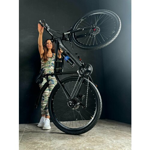 Велосипед Richiesto 29 Алюминиевая рама 21 Горный ВзрослыйПодростковый черный матовый 2450000₽