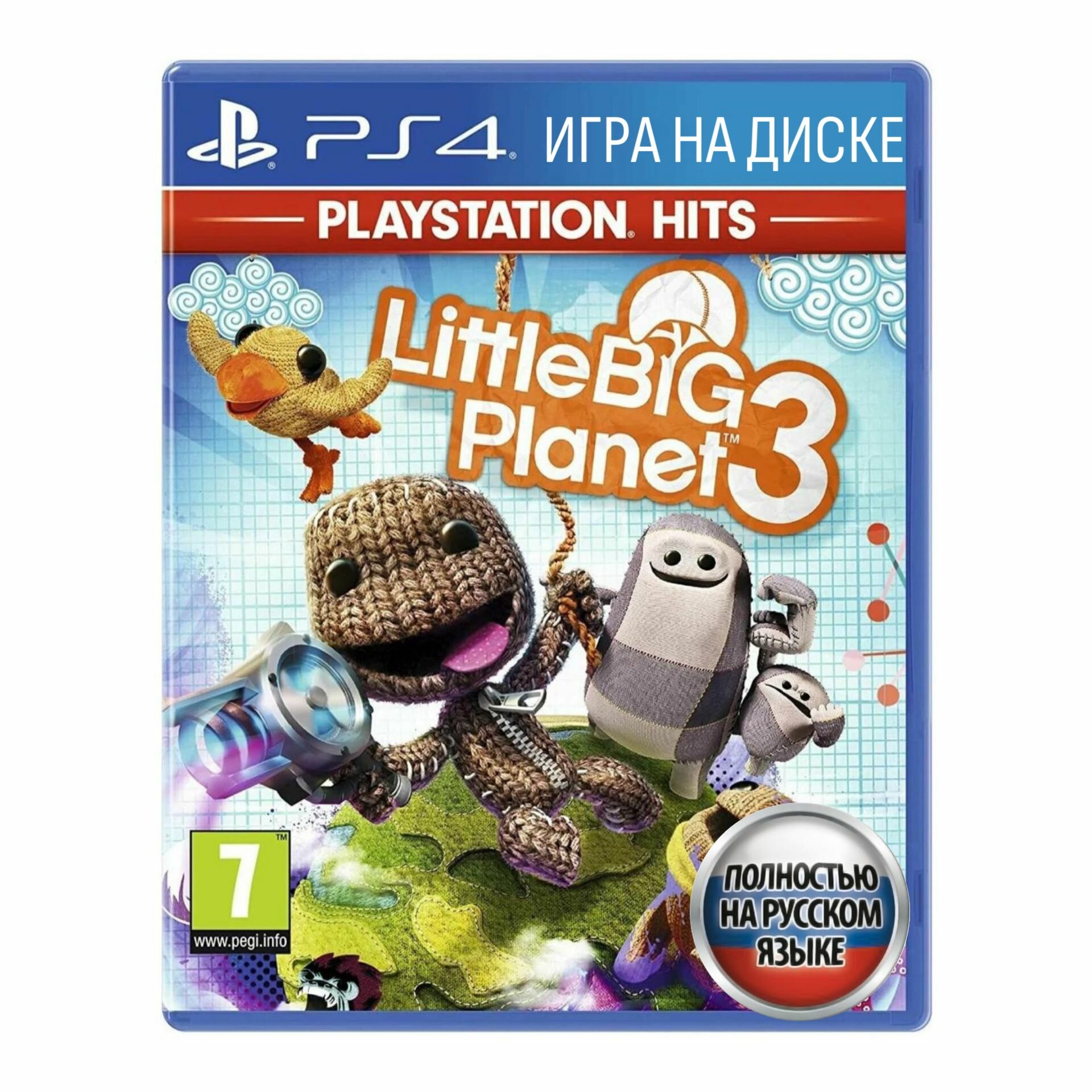 Игра LittleBigPlanet 3 (PlayStation 4 Русская версия)