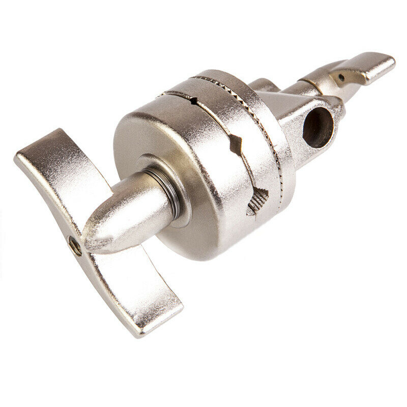 фото Металлическая поворотная муфта для журавля и флагов Fotokvant RMU-3 Champagne