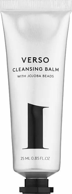 VERSO Нежный очищающий бальзам для лица мини-формат Cleansing Balm with jojoba beads 25ml