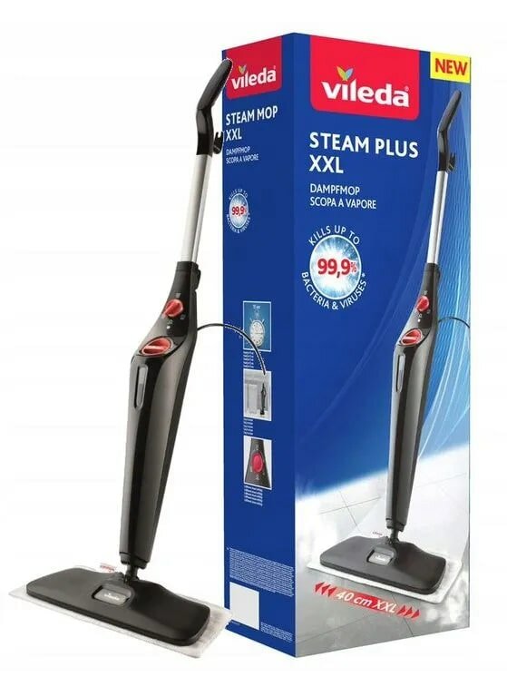 фото Vileda Паровая швабра Steam Plus XXL