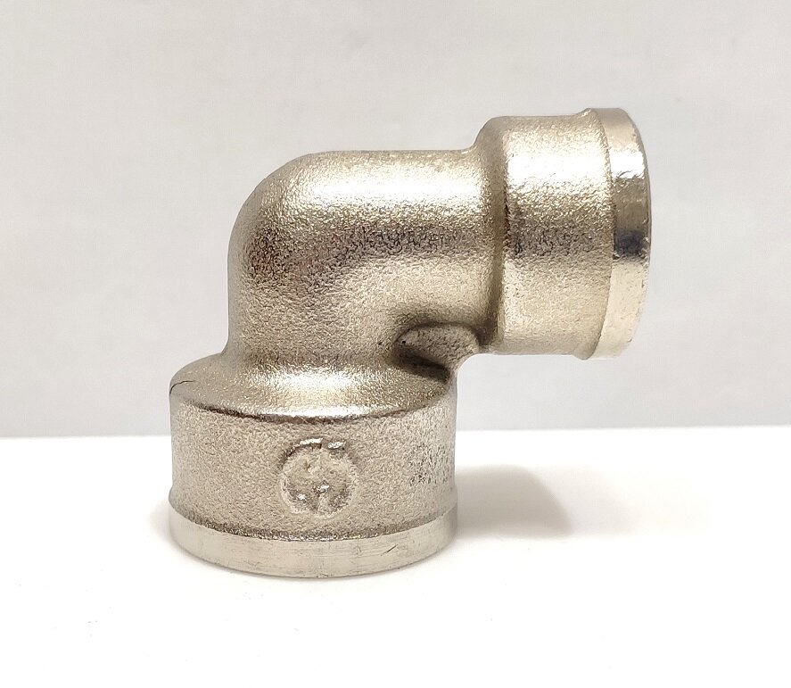 фото Уголок с внутренней резьбой переходной 1/2" х 3/4" General Fittings