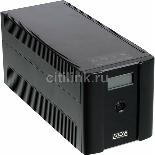 интерактивный ибп powercom raptor rpt 1500ap черный 900 вт ИБП PowerCom Raptor RPT-2000AP LCD, 2000ВA