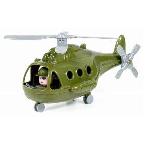 Детский военный вертолёт Альфа, игрушечный воздушный транспорт, сюжетно-ролевая пластиковая модель для мальчиков, в сеточке вертолёт полесье альфа военный 68729