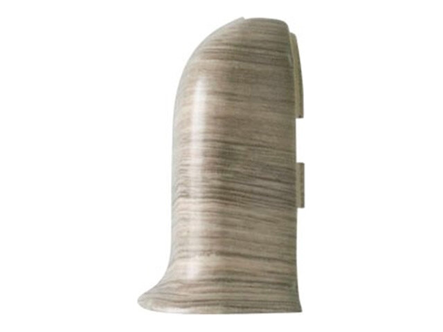 фото Угол наружный для плинтуса пвх salag ngf 56мм дуб альзас 1шт.