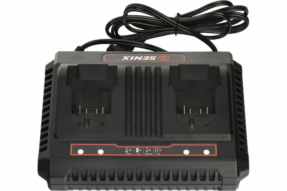 Зарядное устройство Senix X2 20 В, ток заряда 3 A, - фото №1