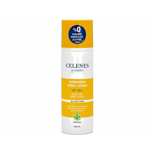 Солнцезащитный спрей для тела Celenes SUNSCREEN SPRAY LOTION SPF 50+