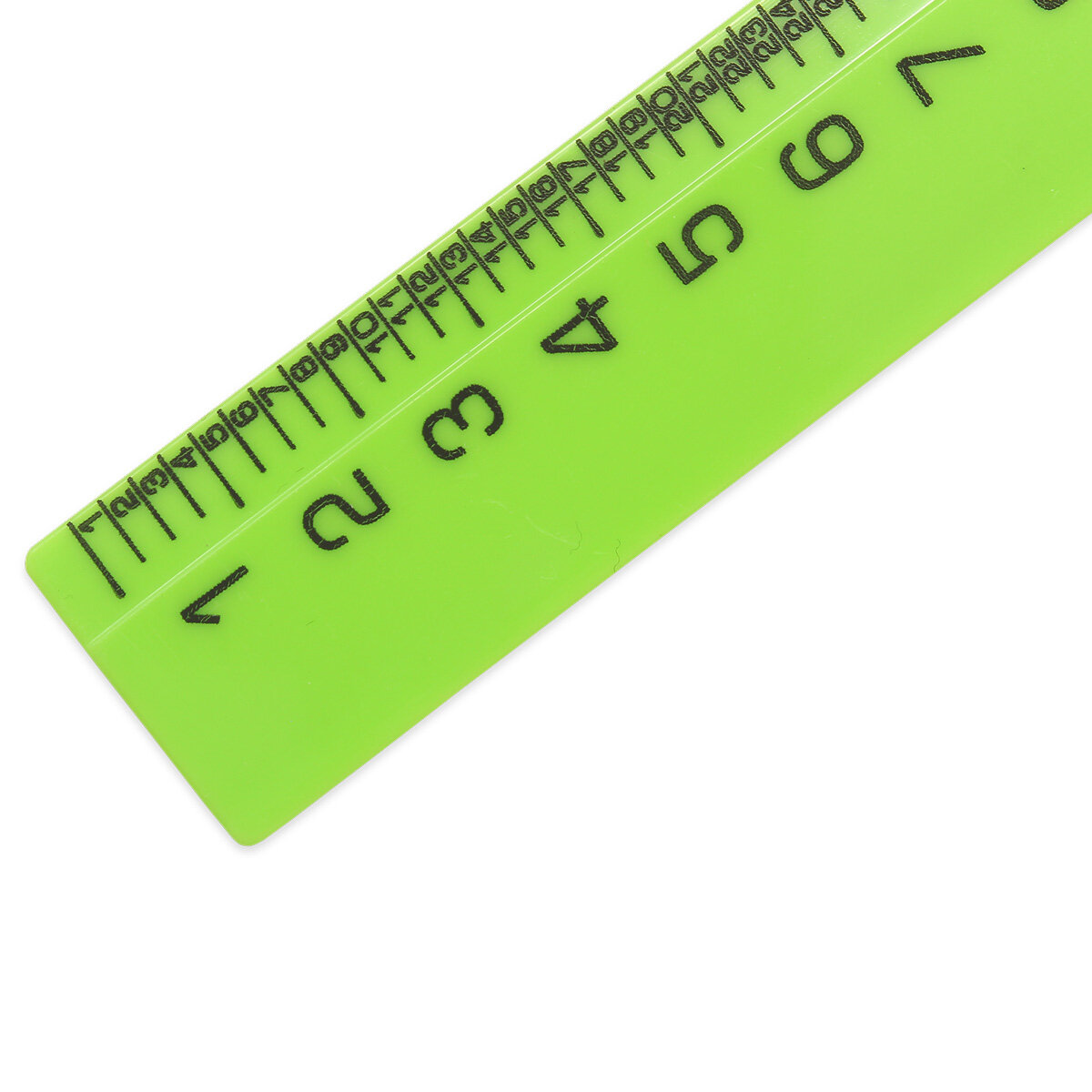 Линейка закройщика 20 см, пластиковая, цвет в ассортименте, Рантис — фото 1