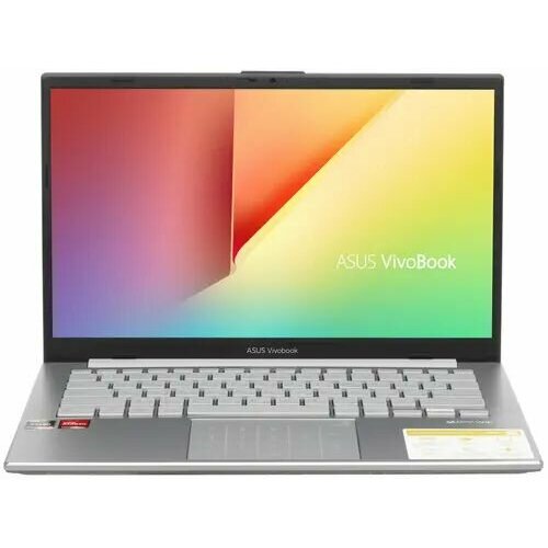 14 Ноутбук ASUS VivoBook Go 14 E1404FA-EB273 серебристый 27 моноблок hp 27 dp0019ny 236w4ea 1920x1080 amd ryzen 5 4500u 2 3 ггц ram 8 гб ssd 256 гб amd radeon graphics dos белый