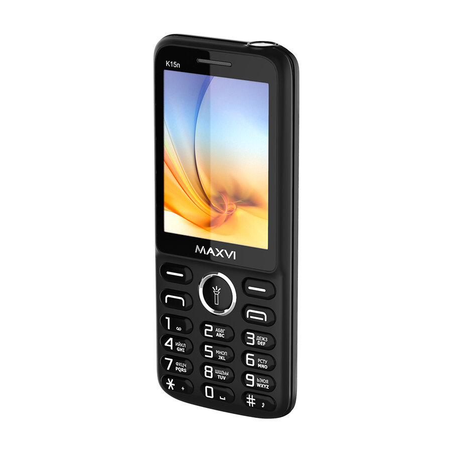 Мобильный телефон Maxvi K15n black