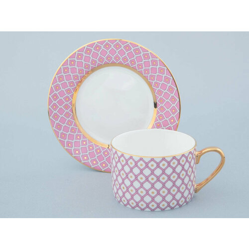 Чашка с блюдцем ИФЗ Идиллия, Астра 1, 250мл 81.32372.00.1