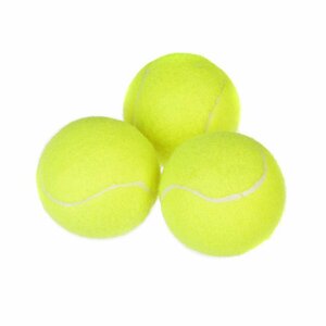 Набор мячей для большого тенниса 3 штуки, полиэстер