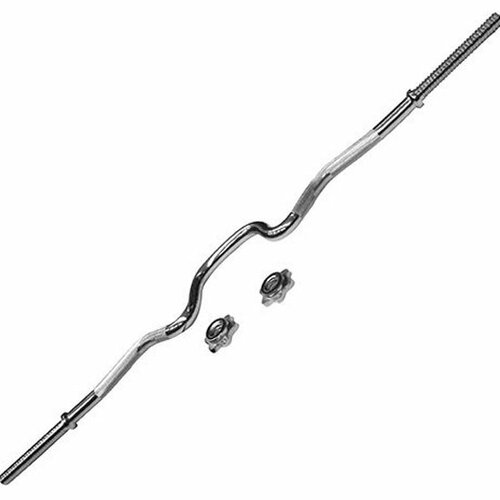 Гриф Lite Weights R0229 Z-образный хромированный длина 120 см 2930₽