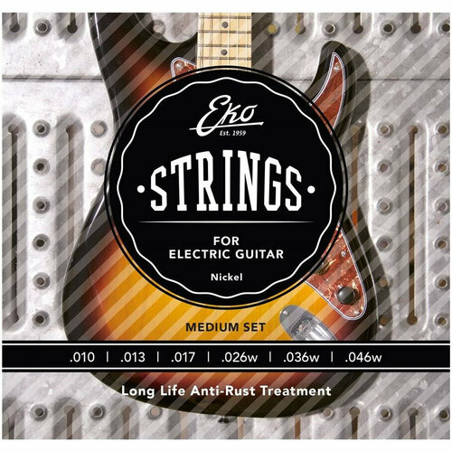 EKO 16100413 струны для эл. гитары 10-46 Regular
