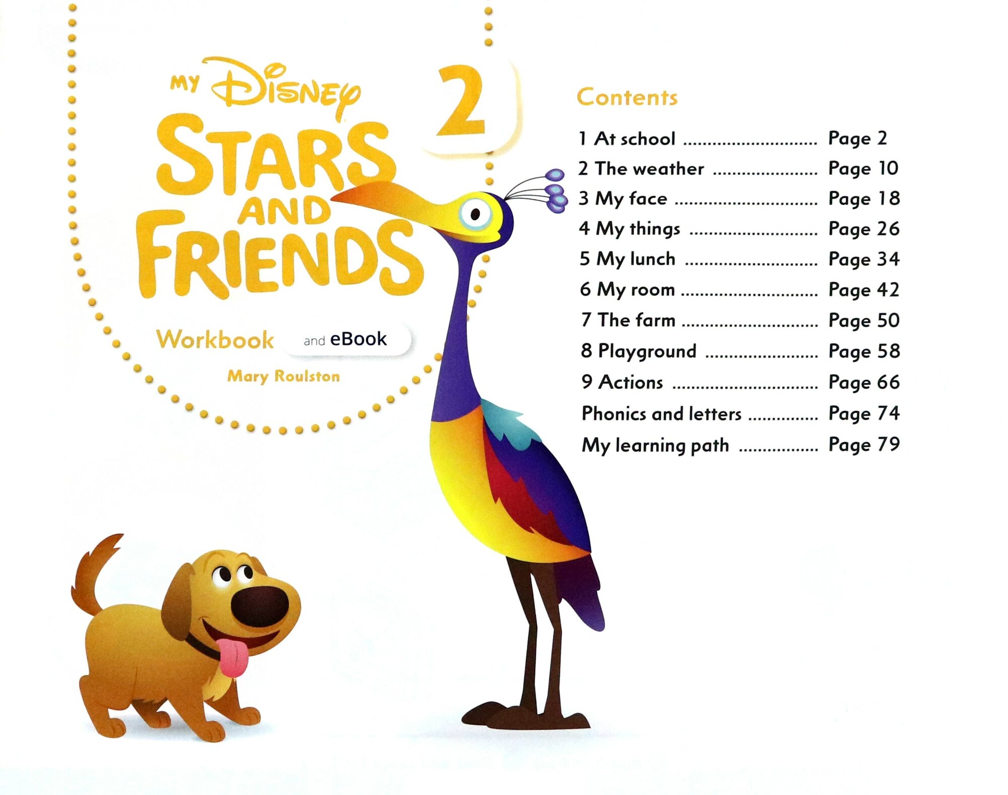 My Disney Stars and Friends 2 Workbook with eBook Рабочая тетрадь - фото №6
