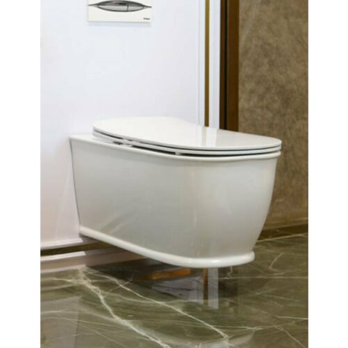 Унитаз подвесной BelBagno Prado BB10150CH безободковый унитаз подвесной belbagno senso r 360х520х410 безободковый белый bb017chr