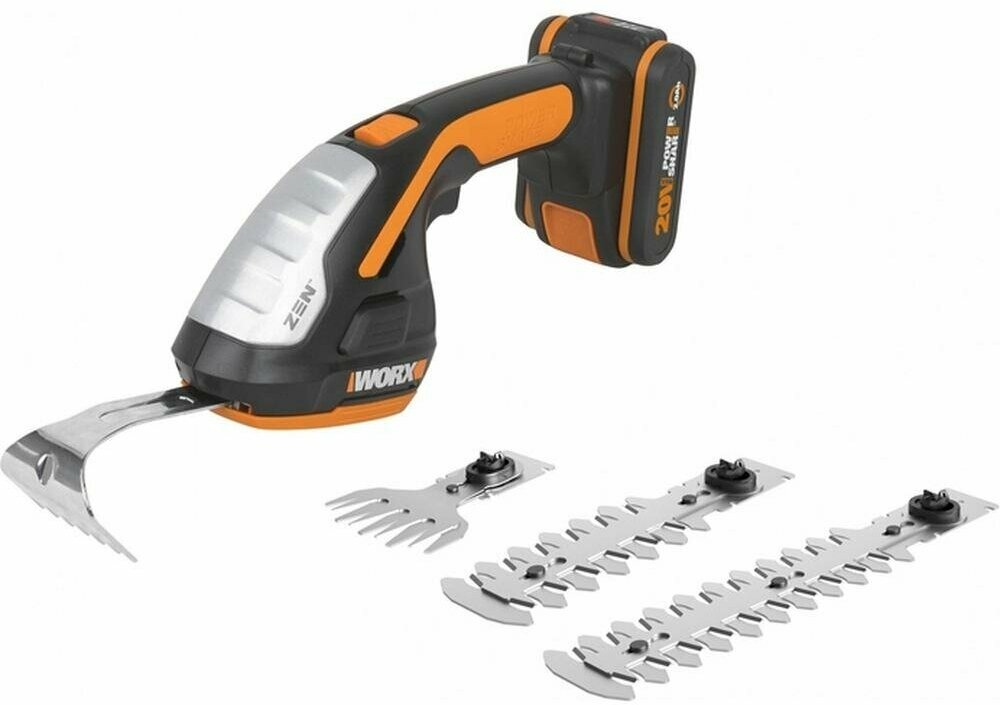 Аккумуляторные ножницы Worx 20V 2.0Ah x1 WG801E.5