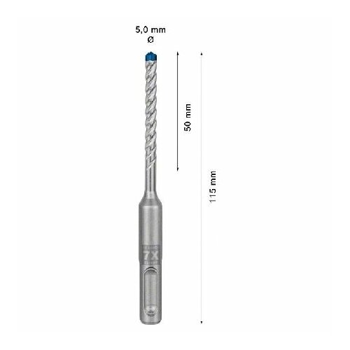 Перфоратор EXPERT SDS plus-7X - Сверло SDS-plus 5x115мм 2608900059 – Bosch Power Tools – 4059952531328