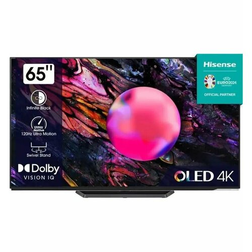 Телевизор Hisense 65A85K черный 12499000₽