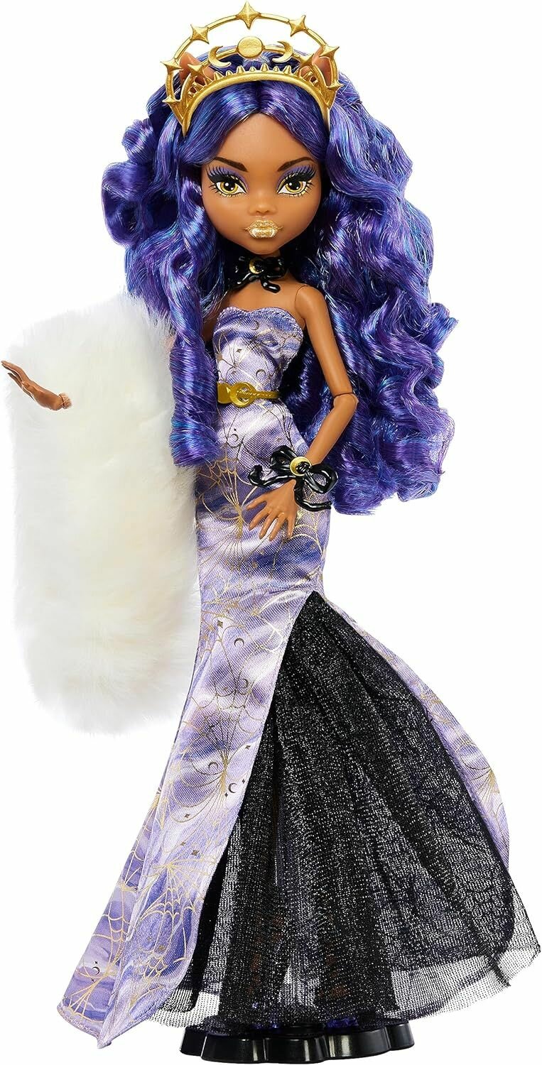 Кукла Монстер Хай Клодин Вульф - Праздничная Зимняя / Monster High Clawdeen Wolf - Howliday Winter Collector Edition