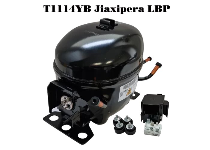 Компрессор T1114YB для холодильников Jiaxipera LBP - низко t (R-600 -23,3С 168Вт)