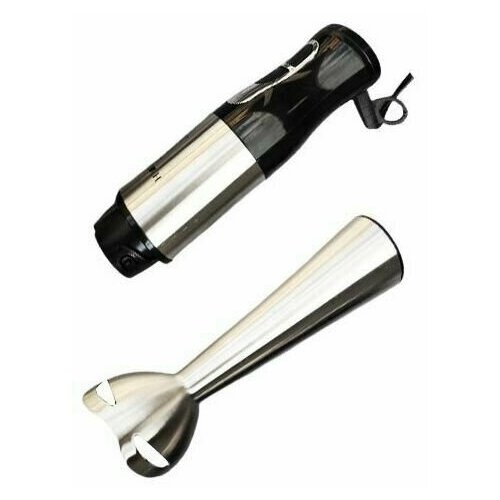 Мощный кухонный блендер погружной 1000Вт Серебристый черный 200000₽