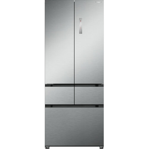 Отдельностоящий холодильникWeissgauff WFD 450 Built-in Inverter NoFrost Inox двухкамерный French Door 3 года гарантии Инвертор глубина 60 см Сенсорное управление Дисплей Большой объём Тихий режим работы LED освещение 11549000₽