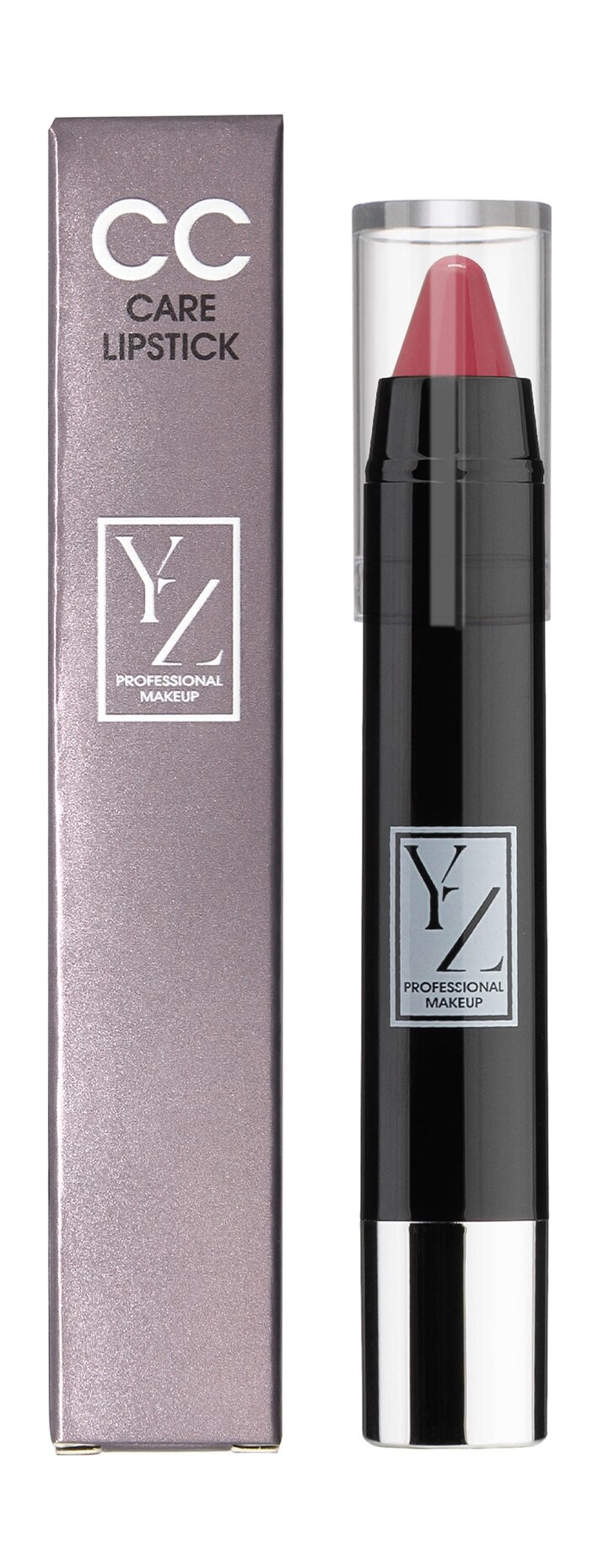 YLLOZURE Помада-карандаш Lipstick СС Care, 5 г, 48 розовый нектар