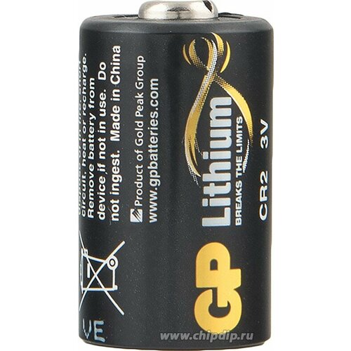 CR-2 Элемент питания литиевый для фото 1шт 3В 1600₽