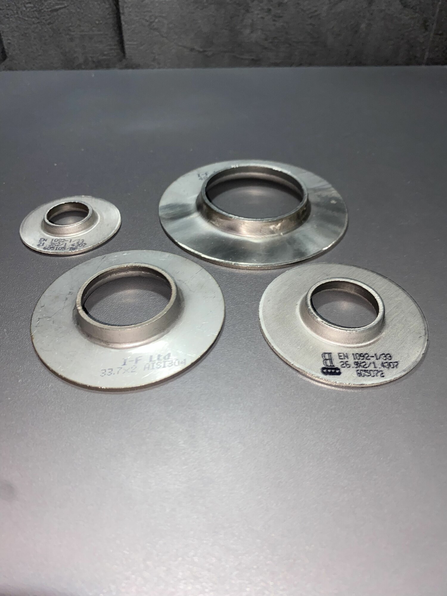 фото Воротник приварной Ду 40 (1 1/2"; 48,3х2) AISI 304