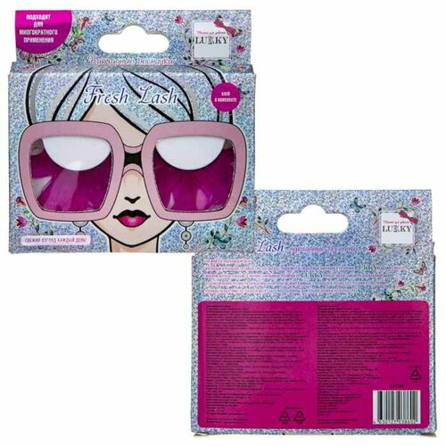 LUKKY Fresh Lash реснички накладные перьевые синие 486₽