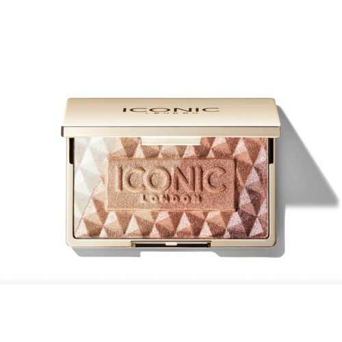 ICONIC London хайлайтер Luscious Glow Baked Face Highlighter 10g палетка хайлайтеров mac hyper real glow palette 13 г