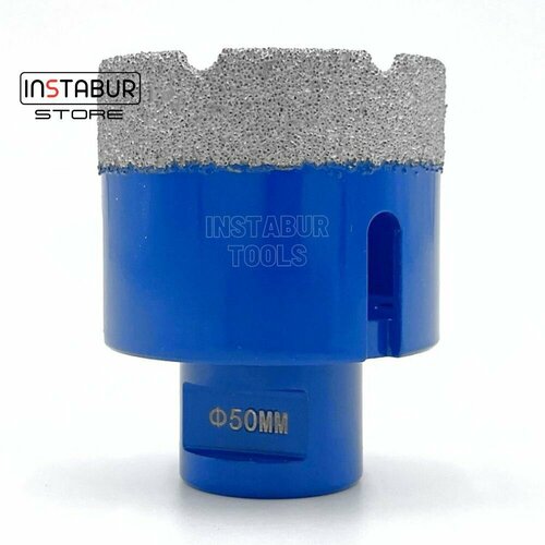 Коронка алмазная 50мм на УШМ М14 Instabur Tools 2400₽