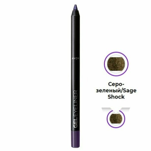 Гелевый карандаш для глаз оттенок Серо-зеленыйSage Shock 690₽