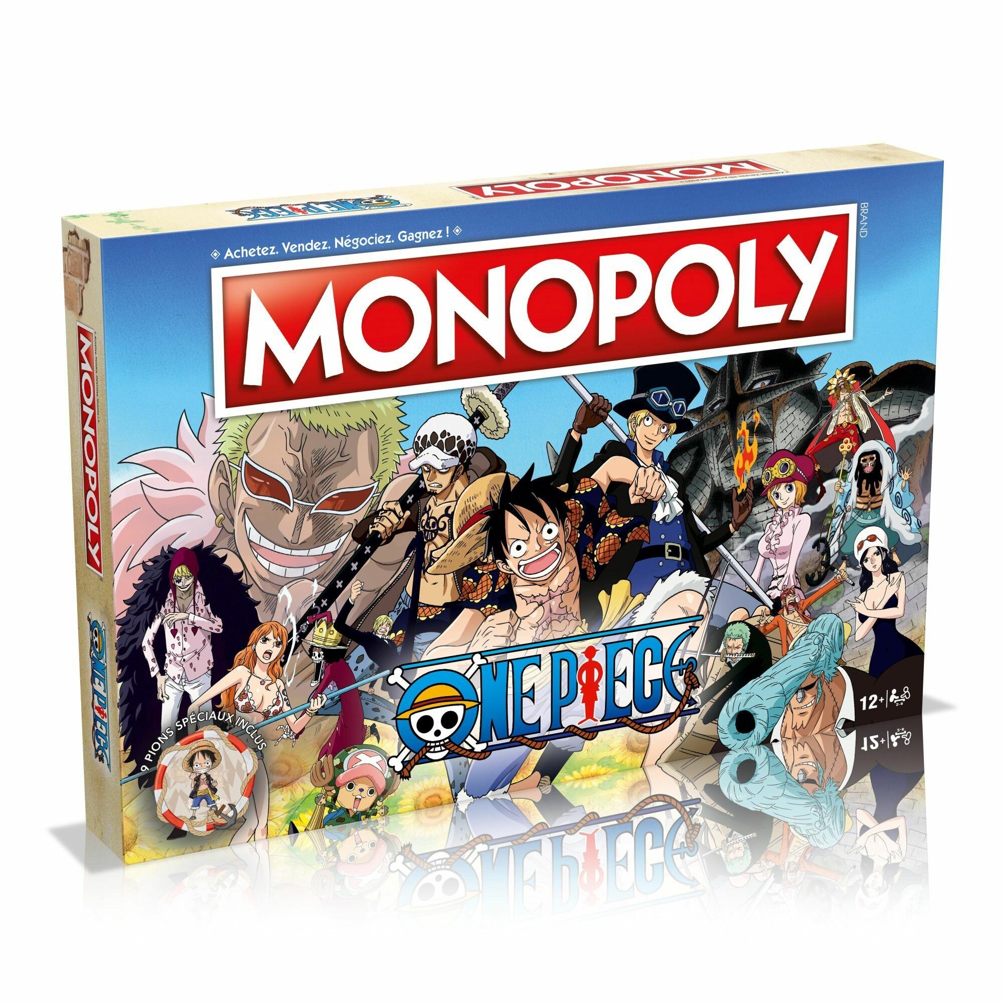 Winning Moves / One Piece (Ван Пис) Monopoly на английском языке