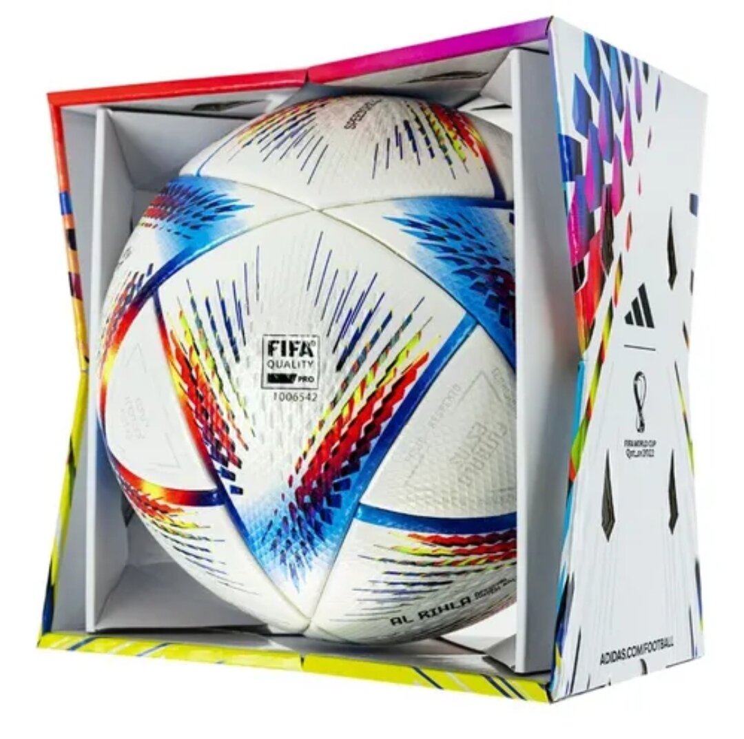 Футбольный мяч Adidas World Cup 2022 Rihla FIFA Pro, 5 размер
