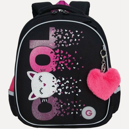 Изображение товара Ранец Grizzly анатомическая спинка, c брелоком, COOL, 36х28х20 см, RAz-486-4/1