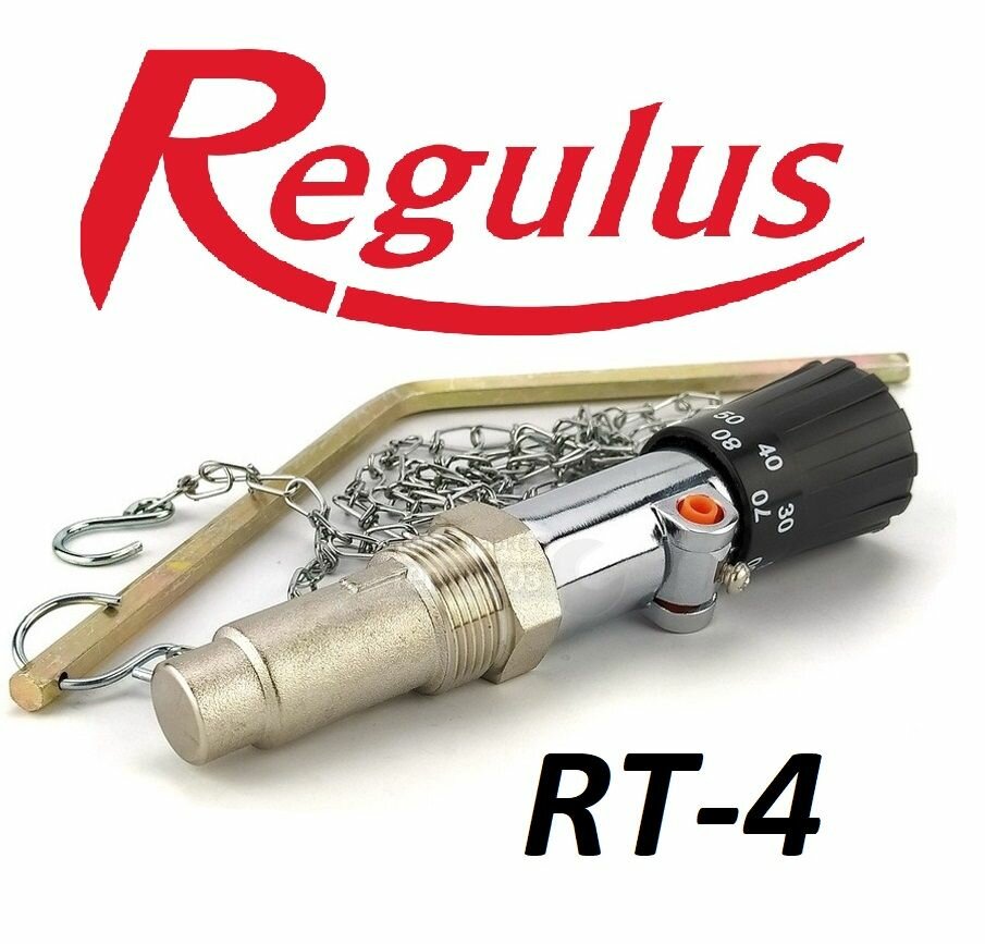 Регулятор тяги котла Regulus RT4 3/4 для твердотопливных котлов