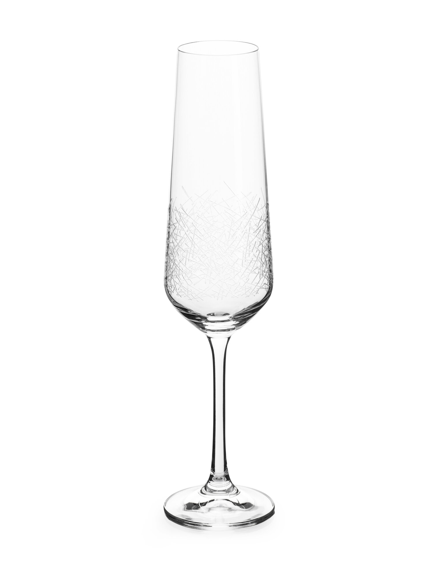 Набор бокалов для шампанского CRYSTALEX SANDRA Blizzard 6шт 200мл