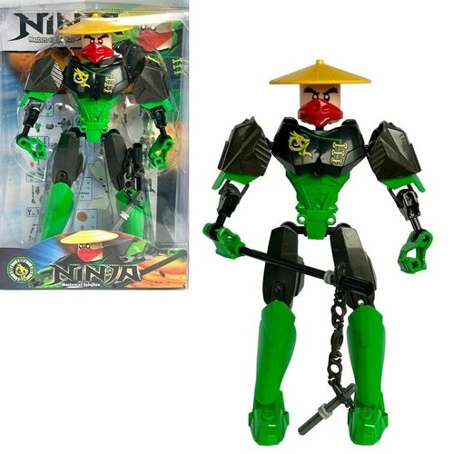 D Конструктор minifigures Ninjago, фигурка Ниндзяго 20 см. 2017 32b конструктор minifigures ninjago фигурка ниндзяго 8 см