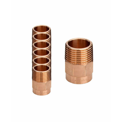 Соединитель переходный пайка-резьба 15х1/2