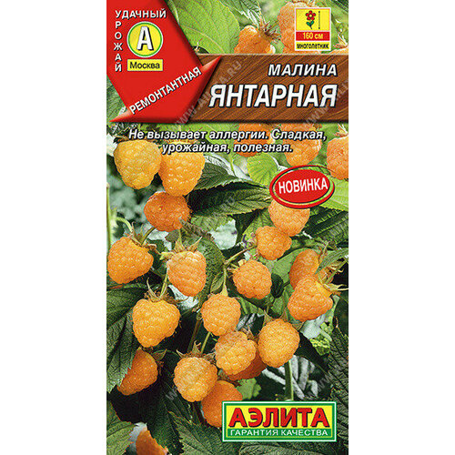 Малина Янтарная, 0.05 г, 2 пачки