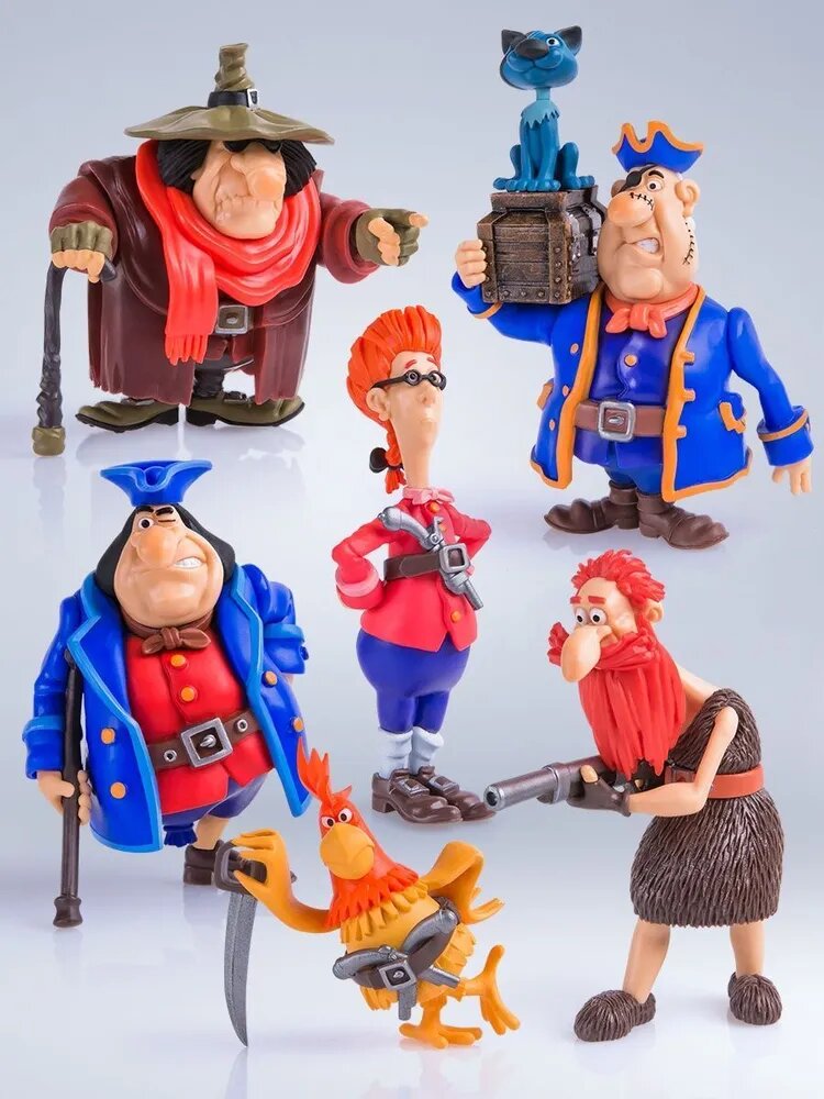 фото Prosto Toys набор коллекционных фигурок "Остров Сокровищ" (6 шт.)